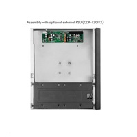 Skriňa CHIEFTEC Compact Series/mini ITX, IX-06B-85W, čierna, 85W adaptér