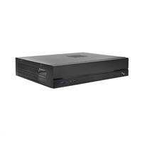 Skriňa CHIEFTEC Compact Series/mini ITX, IX-06B-120W, čierna, 120W adaptér