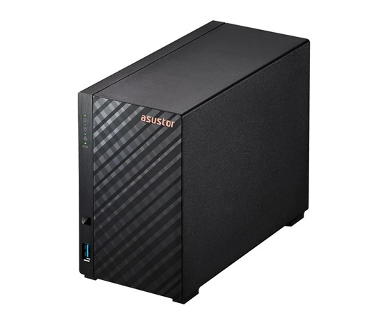 Asustor AS1102T 2-šachtový NAS Drivestor 2, 1GB DDR4, 1x2.5GE, 2xUSB3.2, Realtek RTD1296 4core 1.4GHz