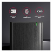 AXAGON EE25-A6M, USB 3.2 Gen 1 - SATA 6G 2.5" kovový box RAW, bez skrutiek