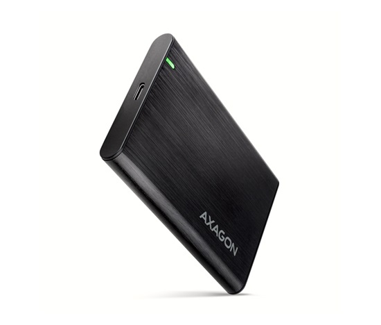 AXAGON EE25-A6C, USB-C 3.2 Gen 1 - SATA 6G 2.5" kovový box RAW, bez skrutiek