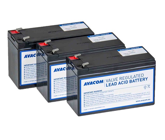 AVACOM AVA-RBP03-12090-KIT - batéria pre UPS CyberPower, Dell, EATON, Effekta, FSP Fortron, HP, Legrand