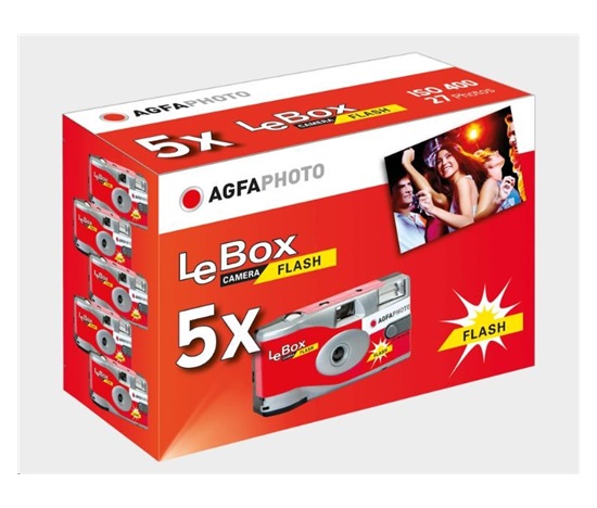 AgfaPhoto LeBox 400 27 Flash 5 pack