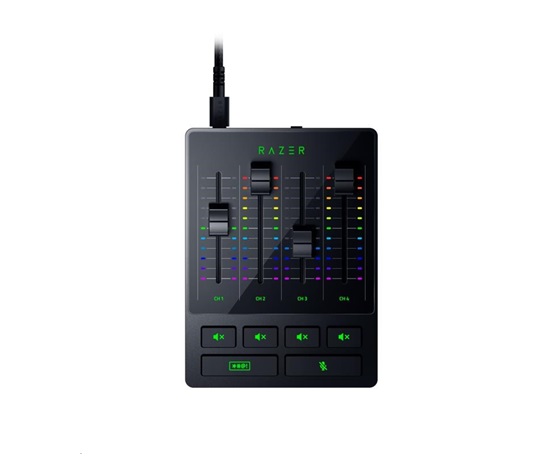 Razer směšovač zvuku Audio Mixer, analogový, USB-C