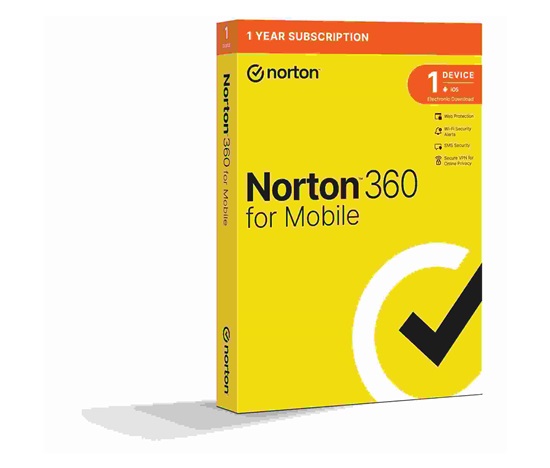 NORTON 360 MOBILE 1 používateľ pre 1 zariadenie na 1 rok ESD