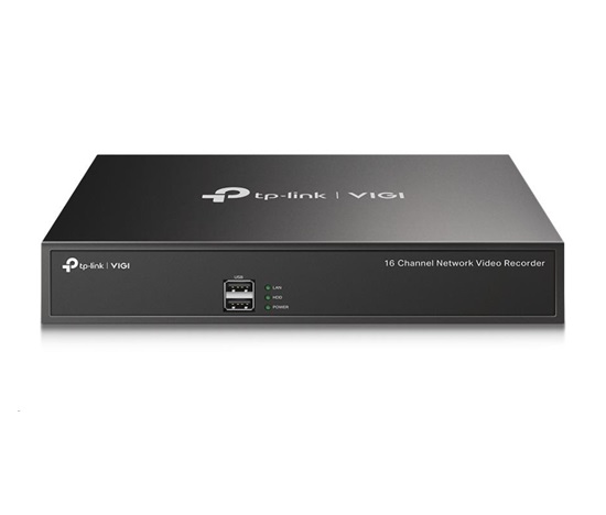 TP-Link VIGI NVR1016H, videorekordér, 16 channels, 1x100Mb/s LAN, 1xVGA,2xUSB2.0,1xHDMI