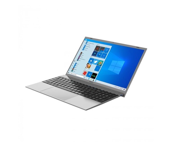 UMAX NB VisionBook N15R Pro- 15,6" IPS FHD 1920x1080, Celeron N4020 @ 1,1 GHz, 4 GB, 128 GB, Intel UHD, W11P, sivá