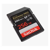 Karta SanDisk SDXC 256 GB Extreme PRO (200 MB/s triedy 10, UHS-I U3 V30)