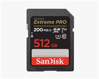 Karta SanDisk SDXC 512 GB Extreme PRO (200 MB/s triedy 10, UHS-I U3 V30)