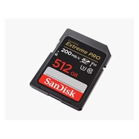 Karta SanDisk SDXC 512 GB Extreme PRO (200 MB/s triedy 10, UHS-I U3 V30)