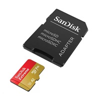SanDisk micro SDXC karta 1TB Extreme (190 MB/s Class 10, UHS-I U3 V30) + adaptér