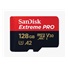 SanDisk micro SDXC karta 128GB Extreme PRO (200 MB/s Class 10, UHS-I U3 V30) + adaptér