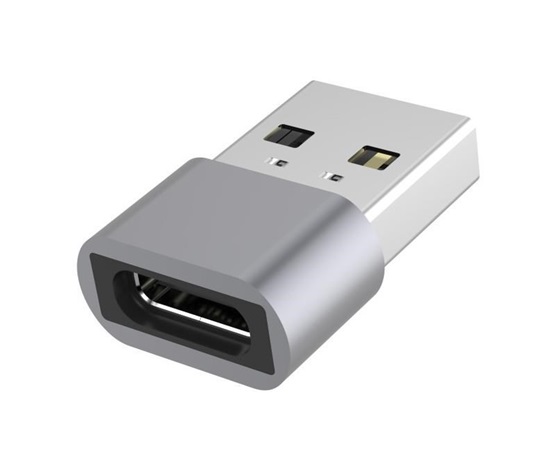 PremiumCord USB redukcia USB C - USB2.0 A (F/M)