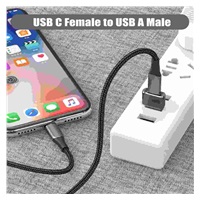 PremiumCord USB redukcia USB C - USB2.0 A (F/M)