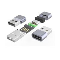 PremiumCord USB redukcia USB C - USB2.0 A (F/M)