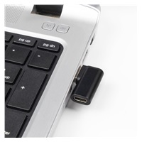 PremiumCord USB-C na USB3.0 typ A (F/M), 90° zakrivený