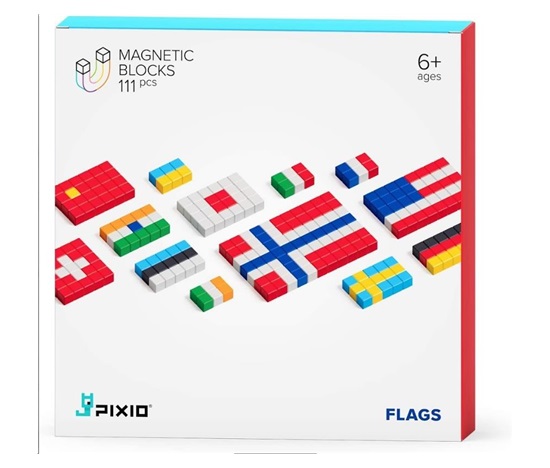 PIXIO Flags magnetická stavebnice