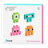 PIXIO Mini Monsters magnetická stavebnice