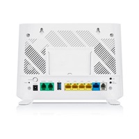 Zyxel DX3301-T0 Wireless AX1800 VDSL2 Modem Router, 4x gigabit LAN, 1x gigabit WAN, 1x USB, 2x FXS