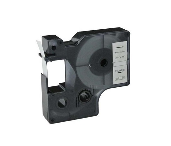 Páska Xerox kompatibilná s DYMO 40913 S0720680, 9 mm x 7 m, čierna tlač / biele pozadie, D1 - ALLPRINT