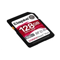 Kingston 128GB Canvas React Plus SDXC UHS-II 300R/260W U3 V90 pre Full HD/4K/8K