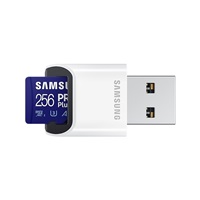 Karta Samsung micro SDHC 256 GB PRO Plus + adaptér USB