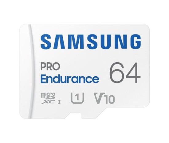 Karta Samsung micro SDXC 64GB PRO Endurance + SD adaptér