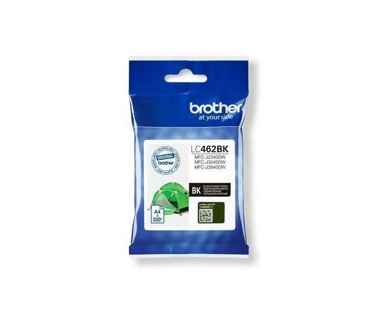 BROTHER INK LC-462BK - čierna - cca 550 strán, pre MFC-J2340 MFC-J3540 MFC-J3940