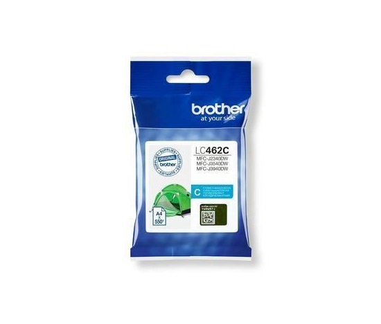 BROTHER INK LC-462C - azúrová - cca 550 str. za minútu, pre MFC-J2340 MFC-J3540 MFC-J3940