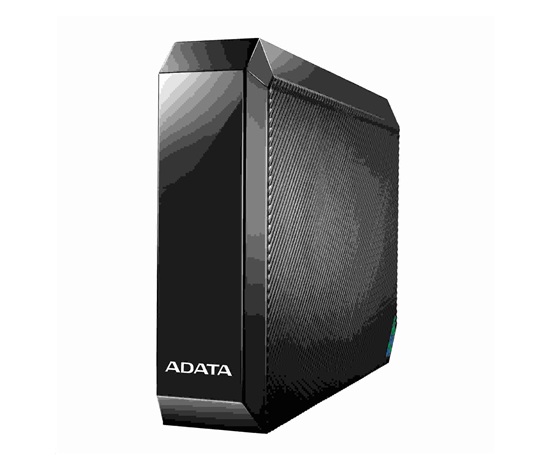 Externý pevný disk ADATA 6 TB 3.5" USB 3.2 HM800, podpora TV, šifrovanie AES, čierna