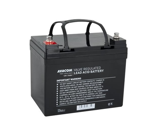 Batéria AVACOM 12V 34Ah M6 DeepCycle (PBAV-12V034-M6AD)