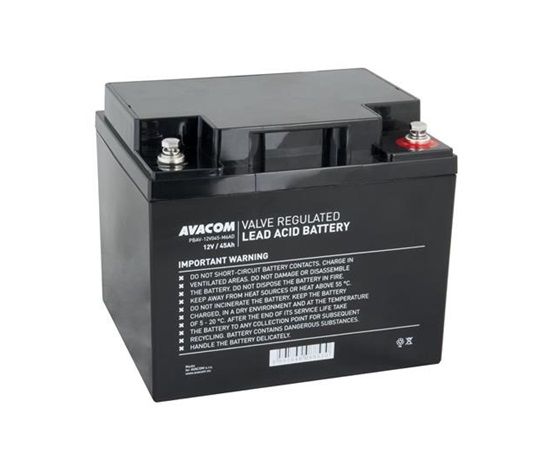 Batéria AVACOM 12V 45Ah M6 DeepCycle (PBAV-12V045-M6AD)