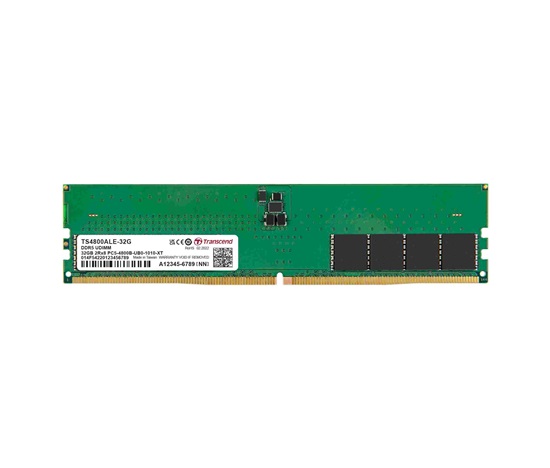 DDR5 32GB 4800MHz TRANSCEND 2Rx8 2Gx8 CL40 DIMM 1.1V