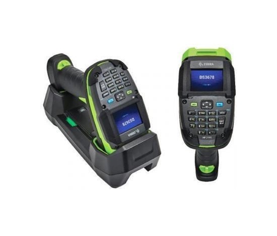 Zebra DS3678-KD, BT, 2D, HP, disp., FIPS, sada (USB), čierna, zelená