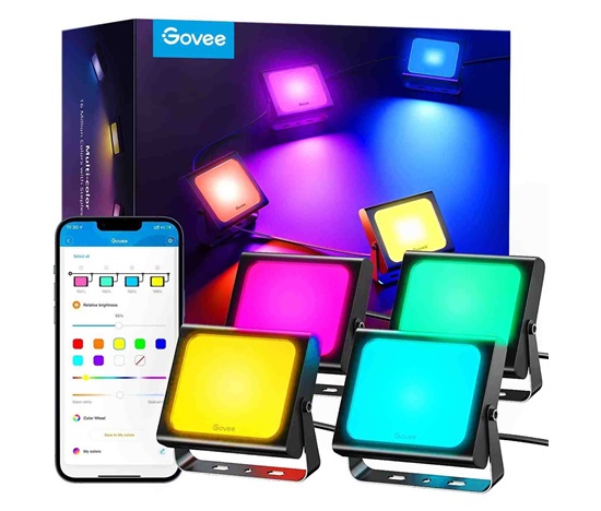 Govee Flood Lights venkovní SMART LED světla 4ks