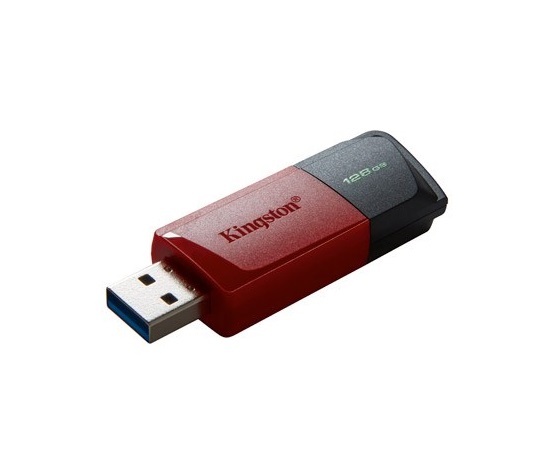 Kingston Flash Disk 128GB USB3.2 Gen 1 DataTraveler Exodia M (Black + Red)