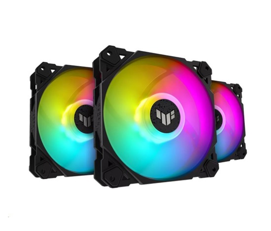 ASUS ventilátor TUF GAMING TF120 ARGB 3IN1, 3x120mm PC case fan