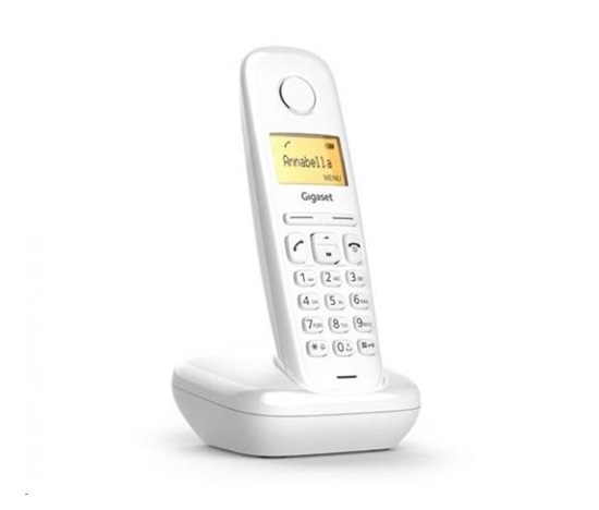 BAZAR - Gigaset A170 White - Poškodený obal (kompletný)