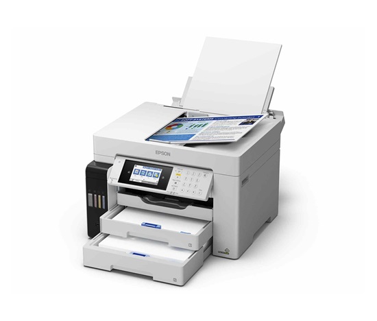 EPSON - poškodený obal - atrament do tlačiarne EcoTank L15180,4v1,4800x1200dpi,A3,USB,25PPM,4ink
