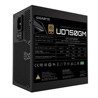 Napájací zdroj GIGABYTE UD750GM, 750W, 80+ Gold, 120mm ventilátor
