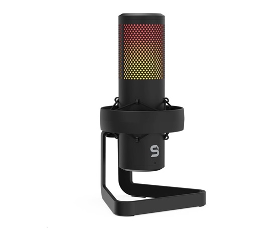 Mikrofón SPC Gear AXIS Streaming Microphone Onyx Black USB