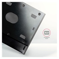 Rám AXAGON RSS-CD09 pre 2.5" SSD/HDD na DVD, 9.5 mm, LED, hliník