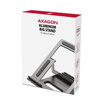 AXAGON STND-L, hliníkový stojan pre notebooky 10" - 16", 4 nastaviteľné uhly