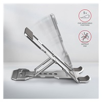 AXAGON STND-M, hliníkový stojan pre telefóny a tablety 4" - 10.5", 5 nastaviteľných uhlov