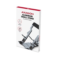 AXAGON STND-M, hliníkový stojan pre telefóny a tablety 4" - 10.5", 5 nastaviteľných uhlov