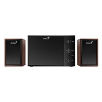 Reproduktory GENIUS SW-2.1 350/ 2.1/ 15W/ drevený/ farba dreva