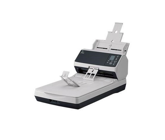 Skener FUJITSU Fi-8270 A4, doska+priechod, 70 strán za minútu, 600 dpi, LAN RJ45-1000, USB 3.2, ADF 100 listov, 10000 listov za deň
