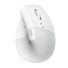 Logitech Lift Vertical Ergonomic Mouse for Business, 2.4GHZ/BT, off-white/pale grey
