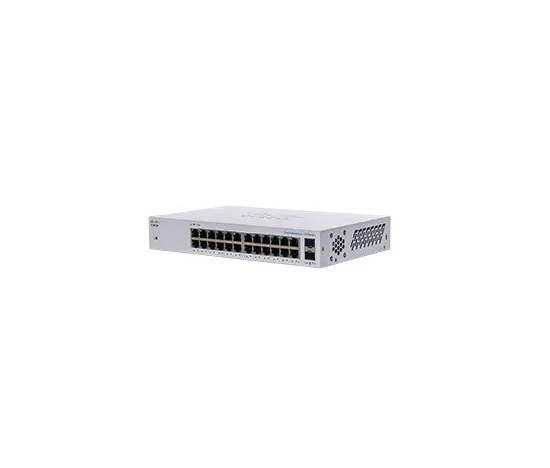 Cisco switch CBS110-24T (24xGbE, 2xGbE/SFP combo,fanless) - REFRESH