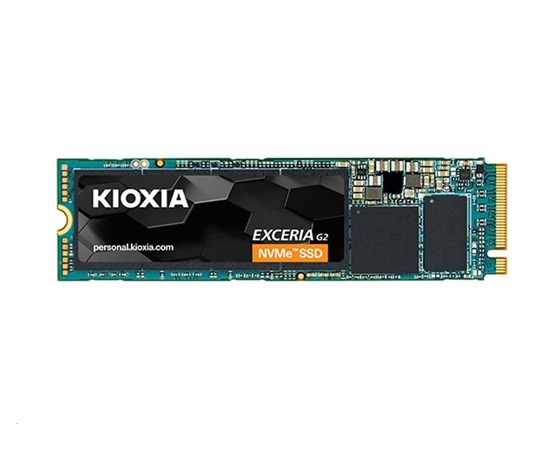 KIOXIA SSD 1TB EXCERIA G2, M.2 2280, PCIe Gen3x4, NVMe 1.3